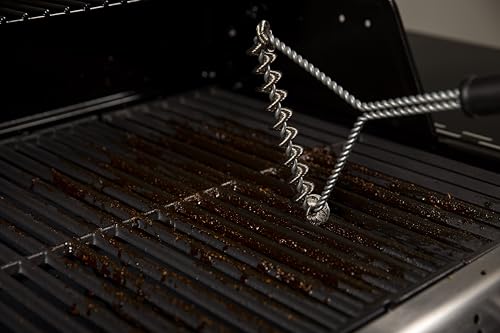 GrillPro Bristleless Grill Brush - Wide Head, Black, Model 77642