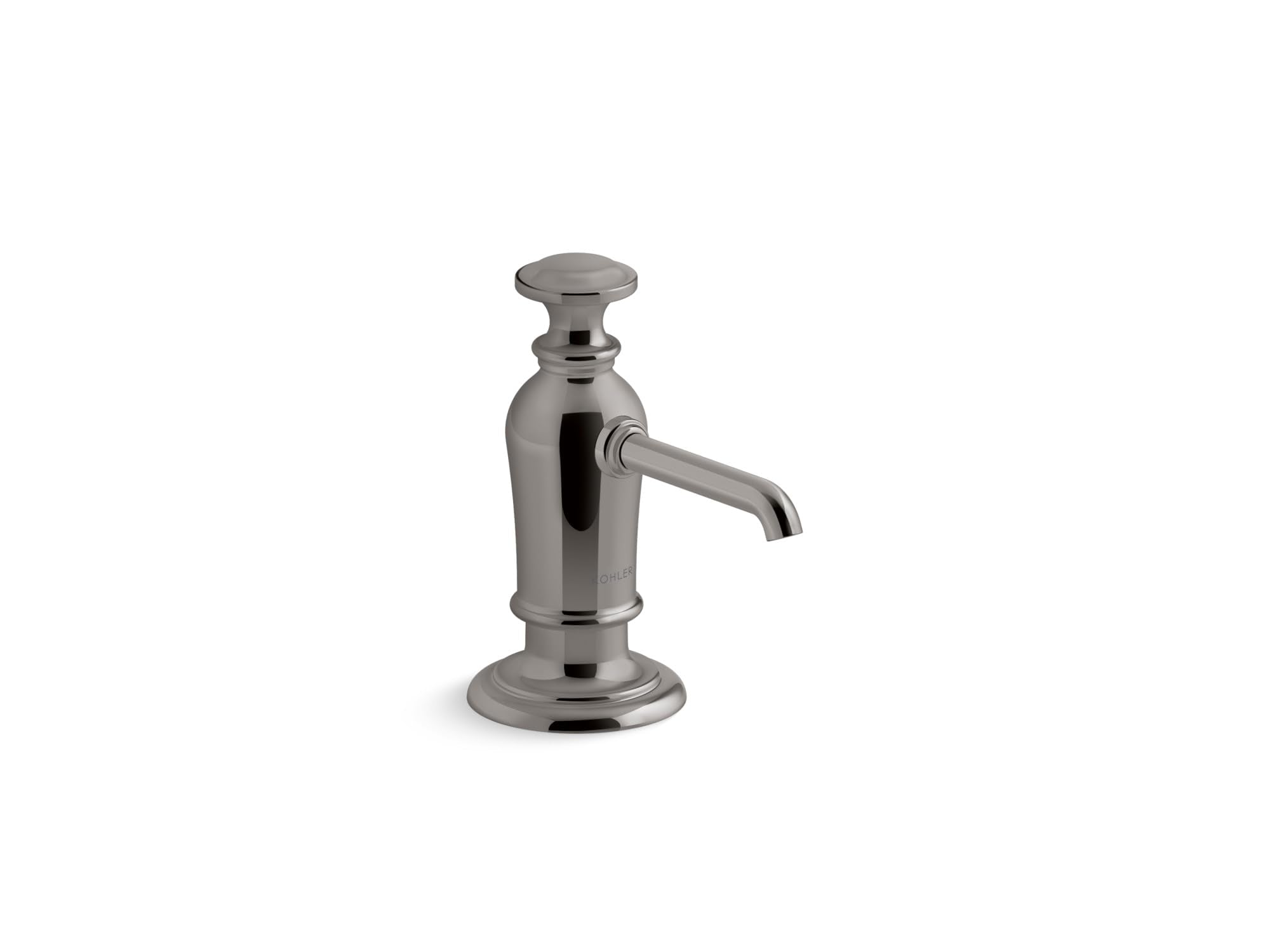 Kohler K-35729-TT Artifacts Soap/Lotion Dispenser, Vibrant Titanium