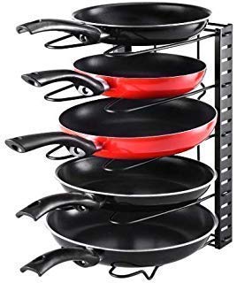 Vroxy Multi Function Kitchen Plate Dish Corner Shelf Rack Stand Shelves Holder | Kitchen Tray Pan Pot Utensils Storage Cupboard 