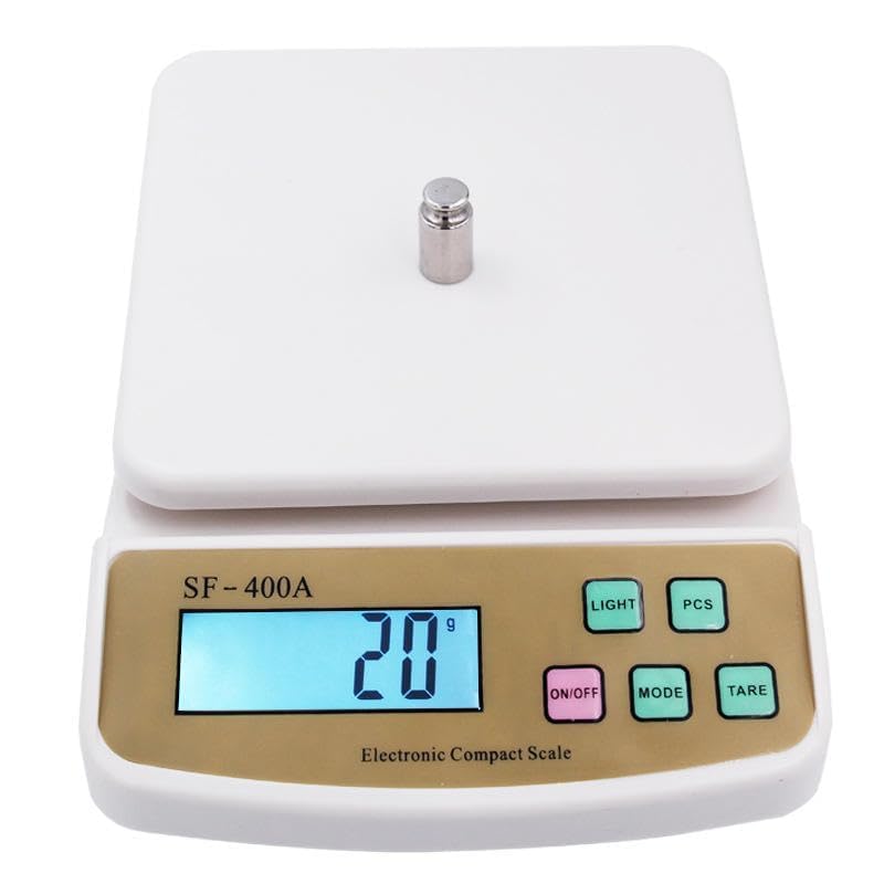 Sf-400A Digital Kitchen Weighing Scale | 10Kg X 1G Precision | Food Scale With Lcd Display For Cooking, Baking, Meal Prep & Heal