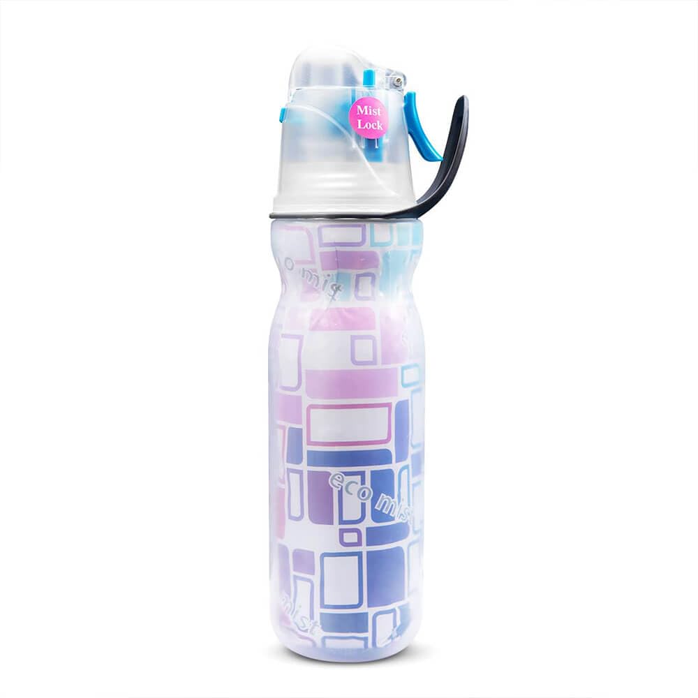 efiLneerG Insulated Kids Sports Water Bottle for School Boys Girls 20 OZ Summer Beach Waterbottle Cool Cute Plastic Spray Mist S