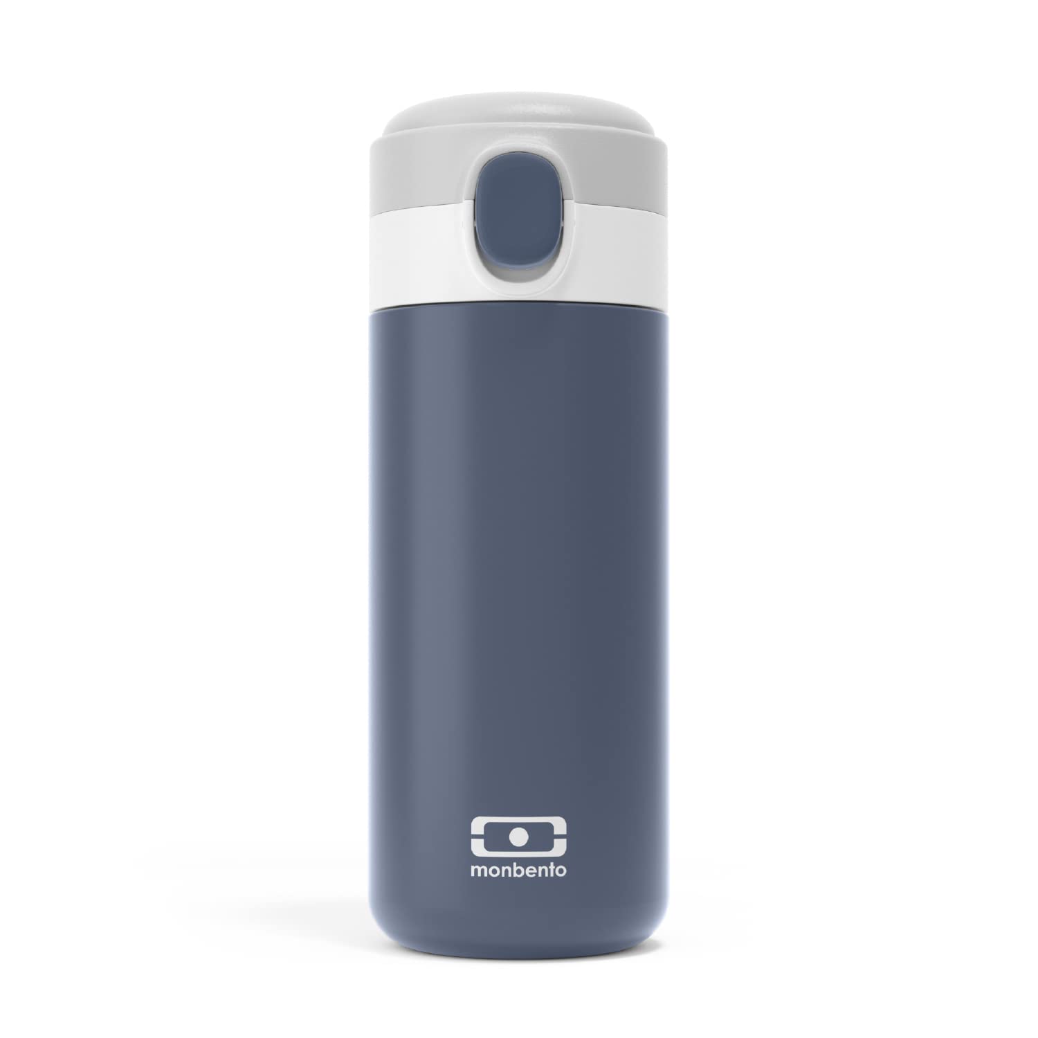 Monbento - Insulated Bottle Mb Pop Infinity - 12 Oz - Leakproof - Hot/Cold Up To 12 Hours - Small Water Bottle To Slip Into Hand
