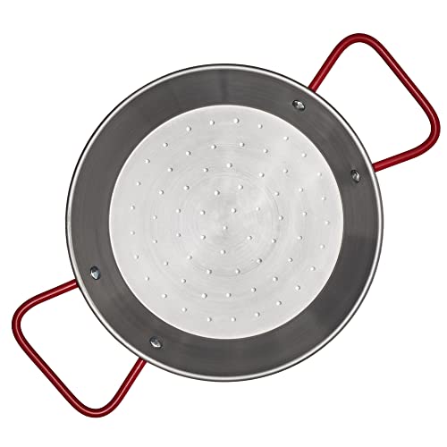 Garcima 8-Inch Carbon Steel Paella Pan, 20Cm