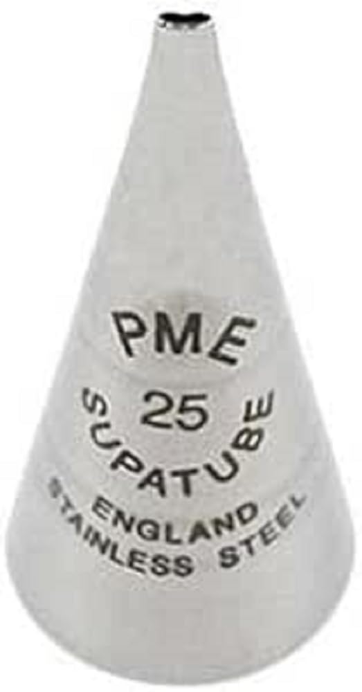 Pme Seamless Stainless Steel Medium Calligraphy Supatube, Standard, Silver
