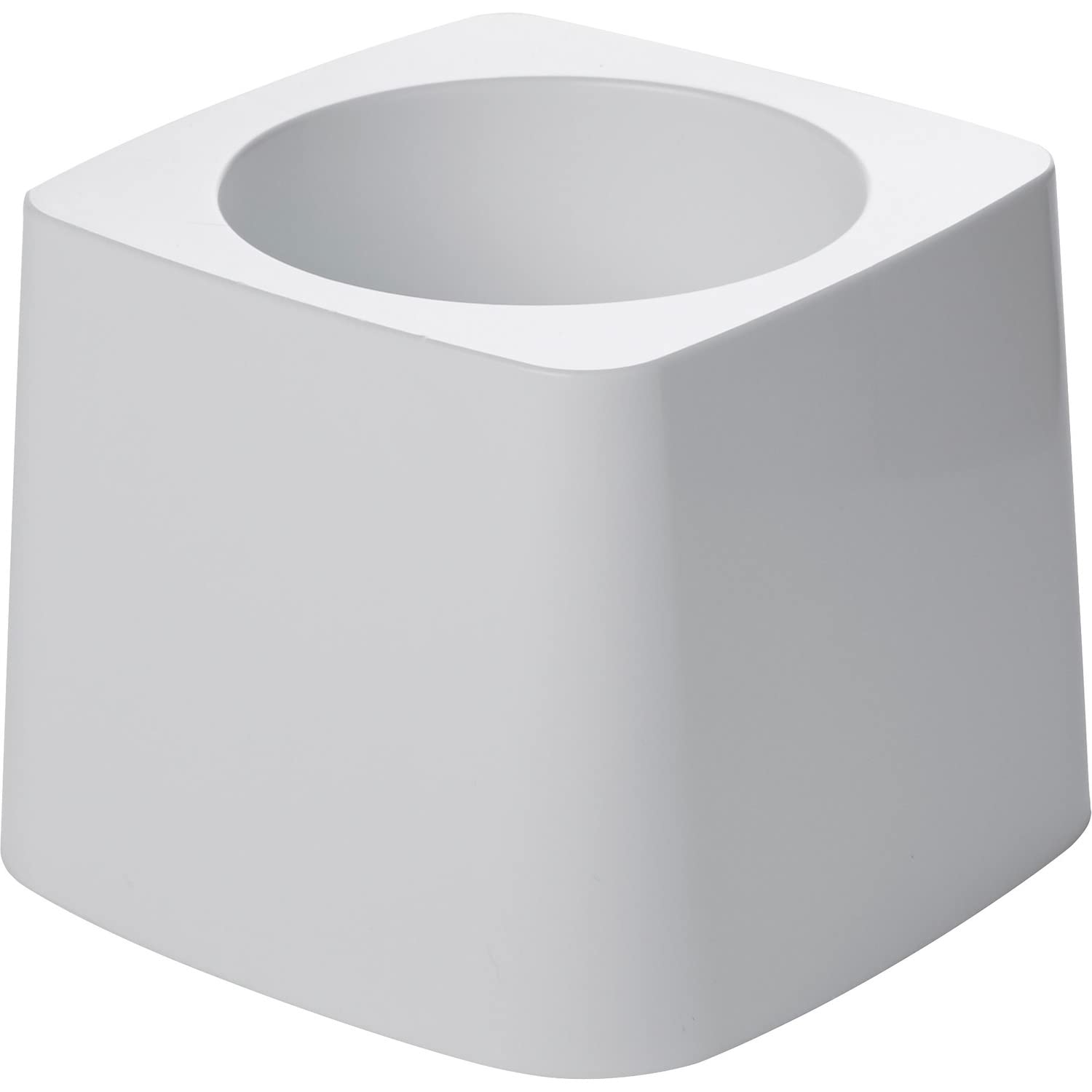 Rubbermaid Commercial Products 5'' Toilet Bowl Brush Holder, White, Compact Design For Toilet Brush Storage For Bathroom/Profess