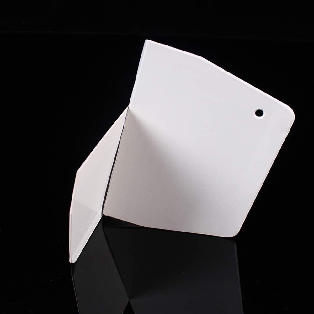 3 Pieces Dough Scraper Bowl Scraper Food-Safe Plastic Dough Cutter Trapezoidal Plastic Scraper Practical Bench Scraper Multipurp