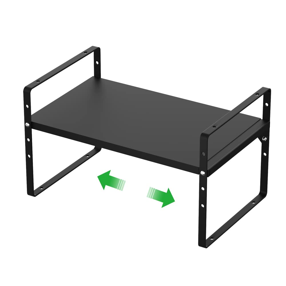 Wejipp Cabinet Organizer Shelf Expandable In Cabinet Storage Shelf Kitchen Cupboard Organizer Stackable Spice Rack Kitchen Pantr