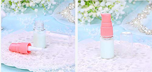 6Pcs 10Ml 0.34Oz Bpa Free Brown Empty Portable Pump Press Bottles Jars Pot Container For Makeup Foundations Cosmetic Skin Care L