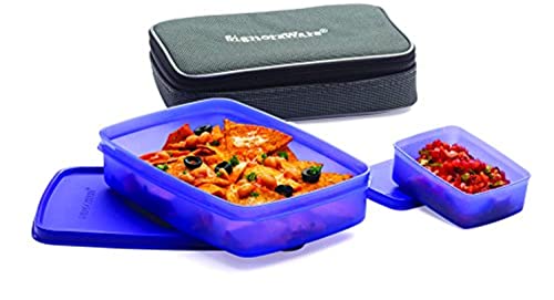 Signoraware Easy Lunch With Bag, Deep Violet