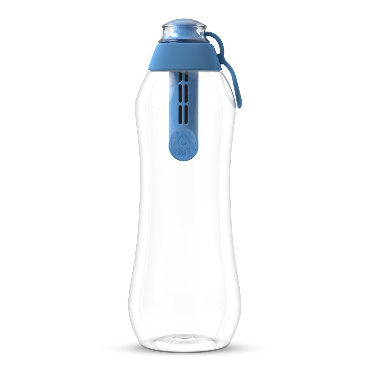 Dafi Sport Water Bottle with Filter Blue | 24 oz | Personal Reusable Water Bottle, Backpacking Filter Replacement, tap Water Str