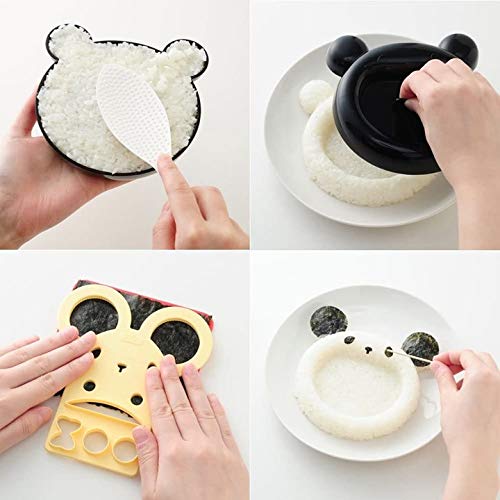 Arnest Cat Rice Mold, Japan Import, Cute Animal Rice Shaper, Kitchen Diy Lunch Bento Decoration Tool