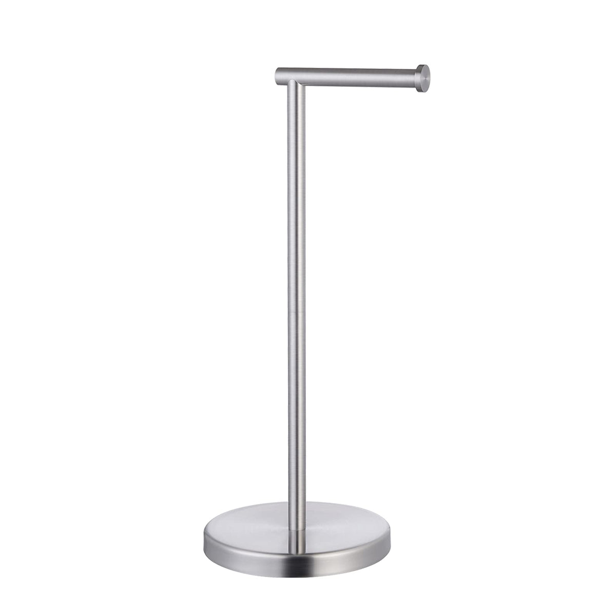 Kes Toilet Paper Holder Stand Sus 304 Stainless Steel Rustproof Pedestal Lavatory Tissue Roll Holder Floor Stand Modern Brushed
