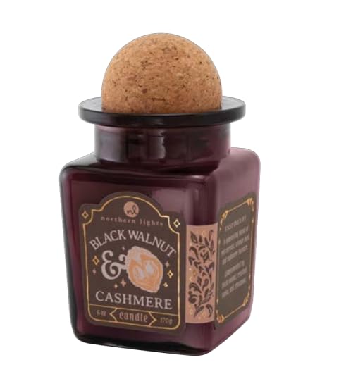 Northern Lights Candles - Curiosity - Black Walnut & Cashmere - 56072