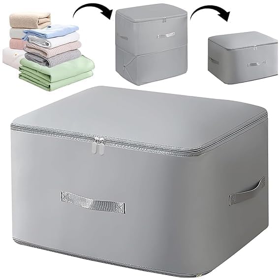 Sinbyuer Ultra Space Saving Self Compression Organizer, 2024 New Heavy Duty Moving Bags, Large Capacity Quilt Compression Storag
