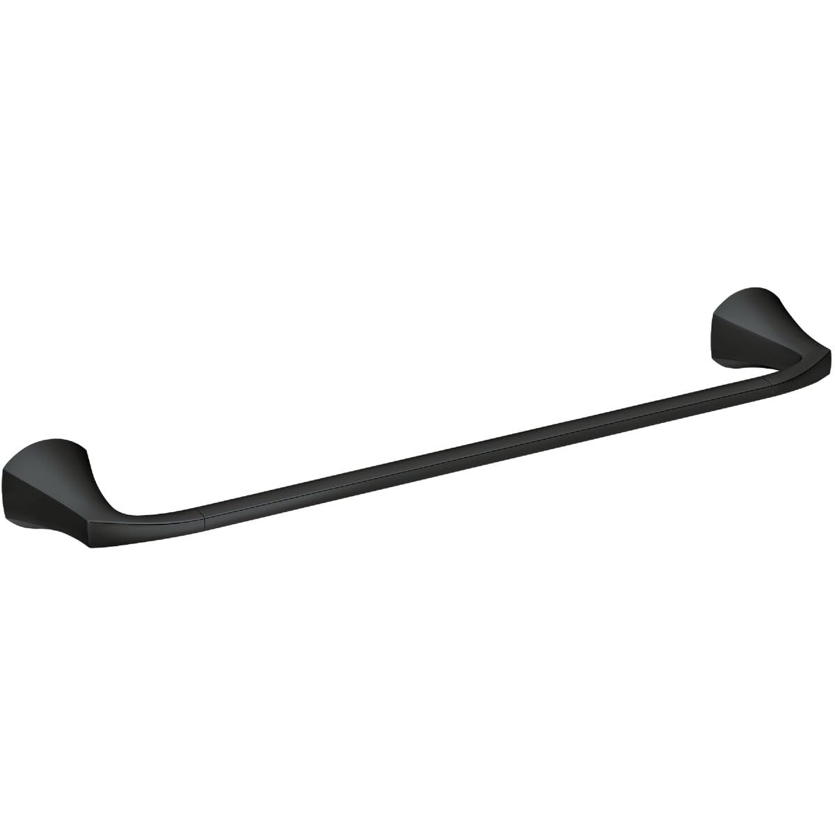 Moen My8718Bl Lindor Matte Black 18'' Towel Bar Matte Black