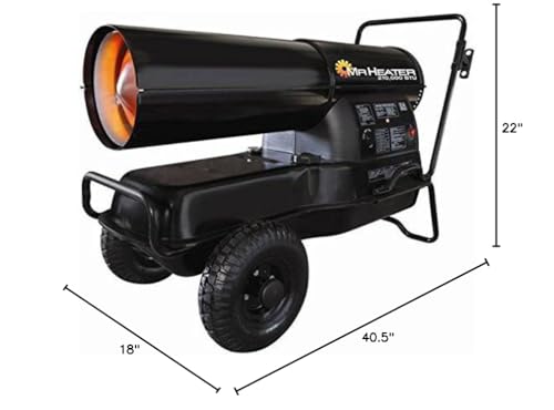 Mr. Heater 210,000 Btu Forced Air Kerosene Heater, Multi