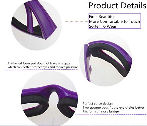 Unisex Tear Proof Cut Onion Goggles, Saftey Glasses For Kitchen, Cooking, Bbq, Cleaning, Cycling; Chopping Eye Protect Tool; Wit