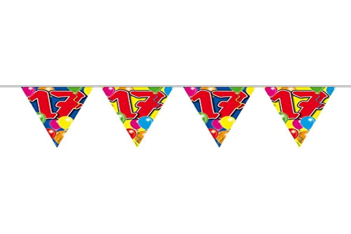 Folat 1 Wobble Chain 17Th Birthday Girl Party Decoration 10 M