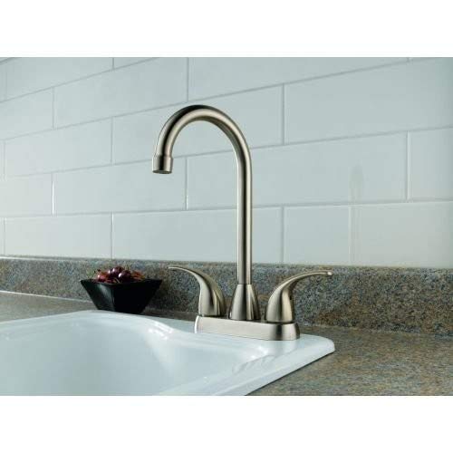 Peerless P288Lf Choice Two Handle Bar Prep Faucet, Chrome