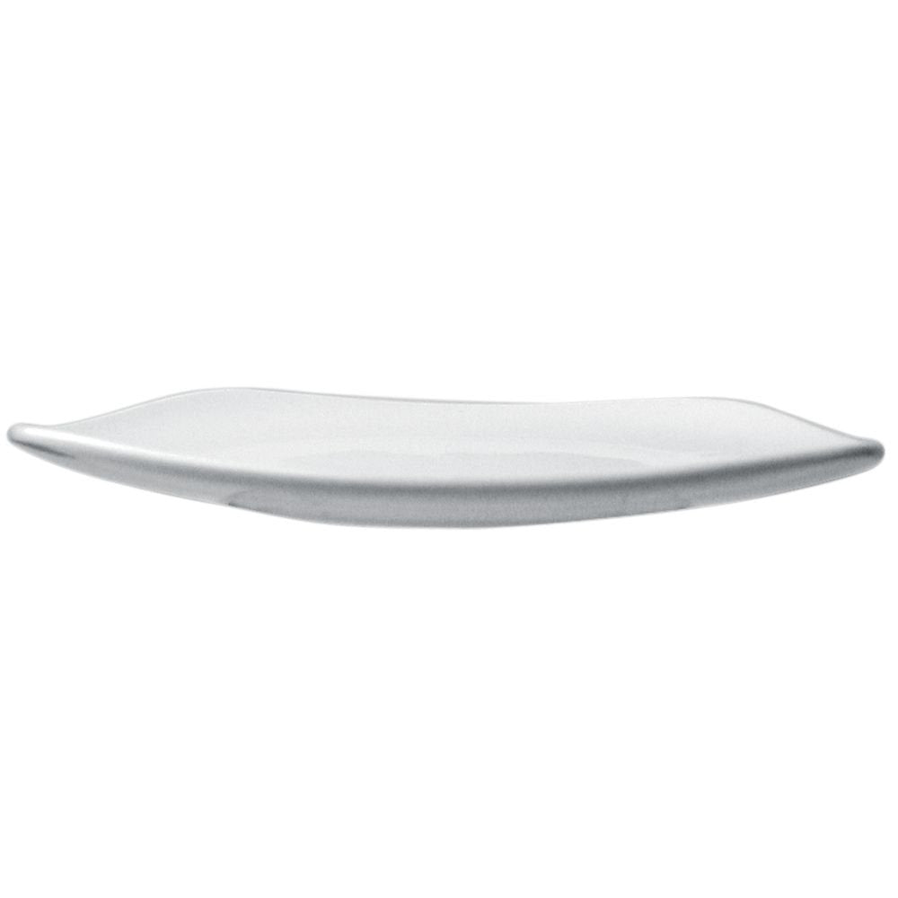 ITI QP-7 Quad Plate, Square Shape, 7.75 Width, 7.75 Length, Porcelain, European White (Pack of 24)