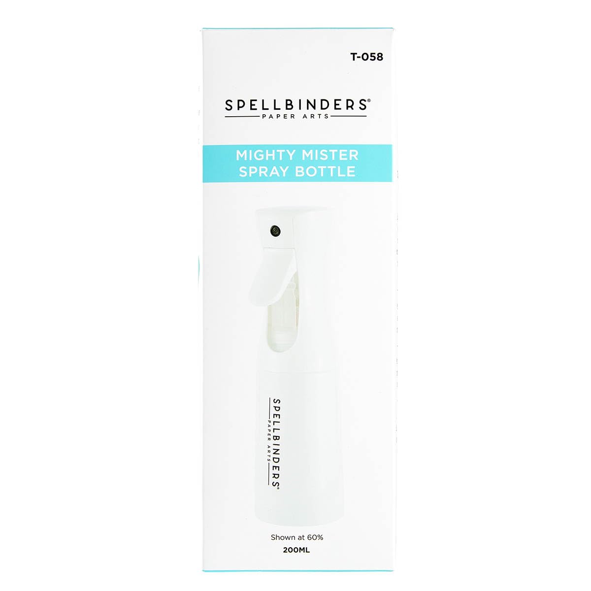 Spellbinders Mighty Mister Spray Bottle, White