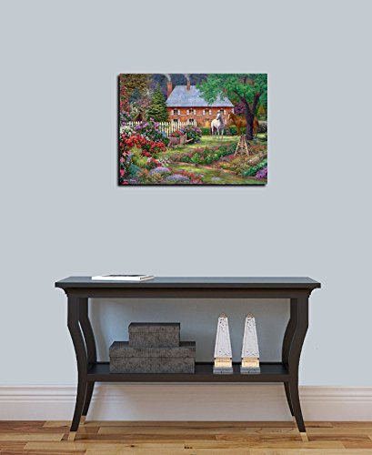 Cortesi Home 'The Sweet Garden' By Chuck Pinson, Canvas Wall Art, 12'' X 16''