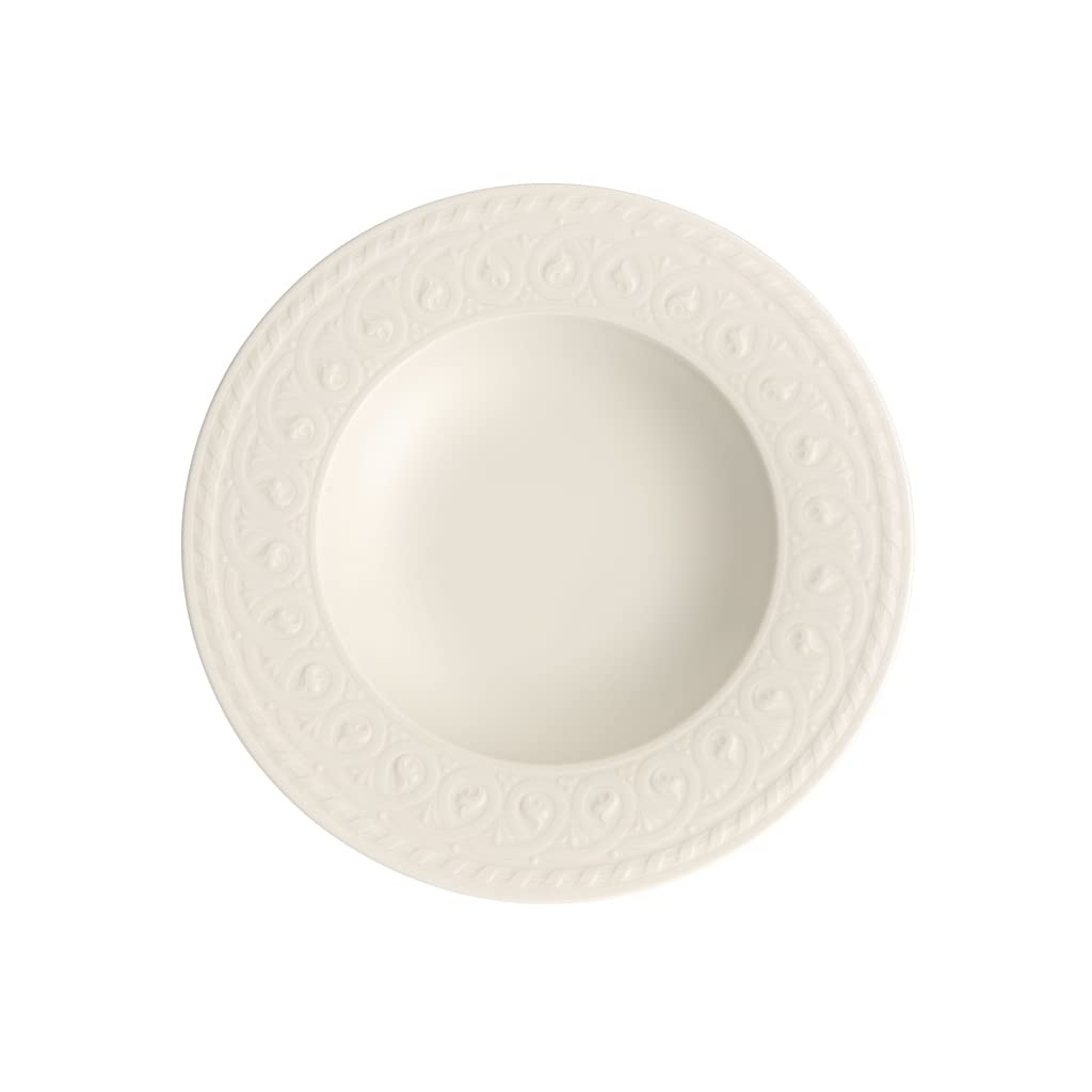 Villeroy & Boch - 1046002700 Villeroy & Boch Cellini Rim Soup, 9.5 Oz, White