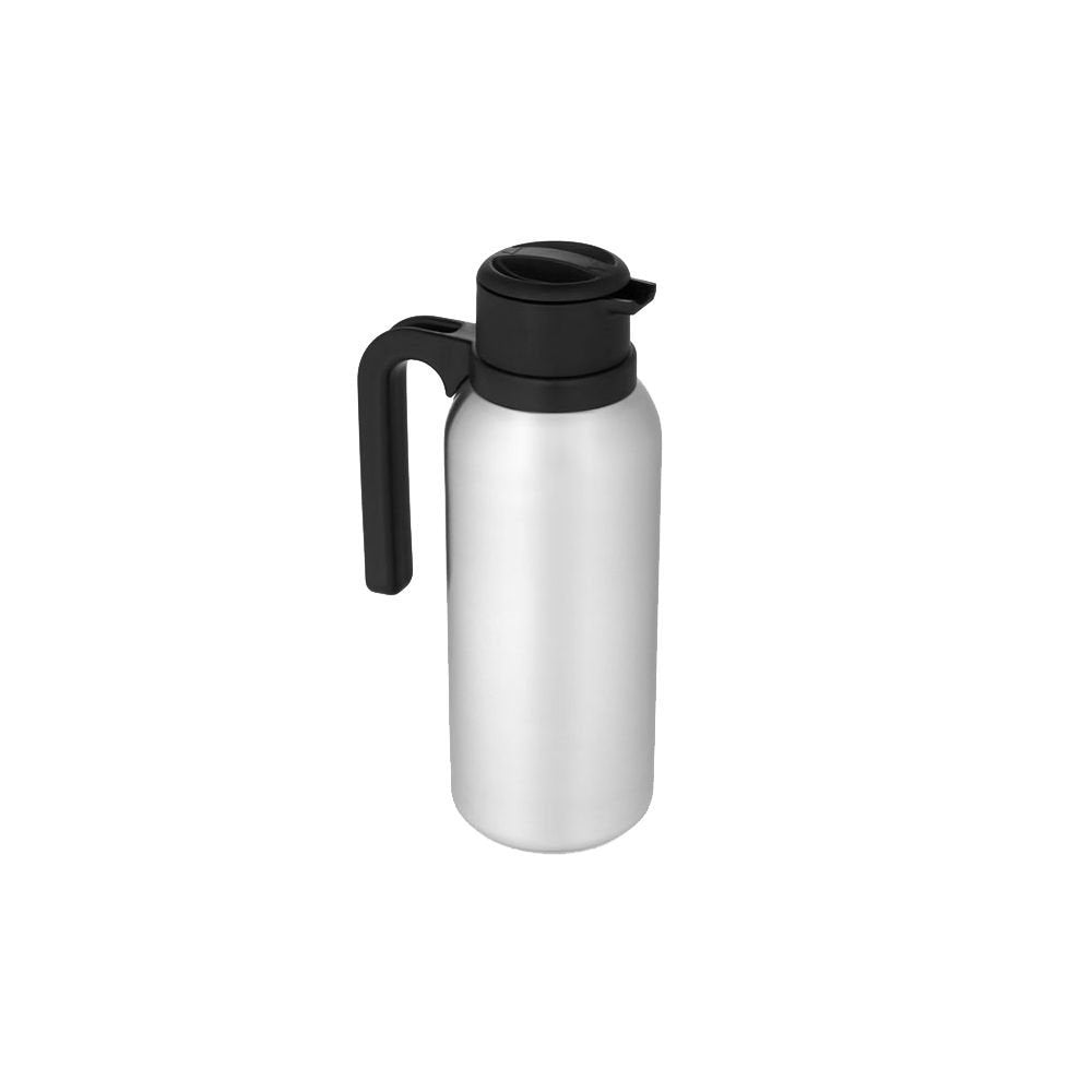 Thermos S/S 32 Oz Vacuum Carafe With Black Trim