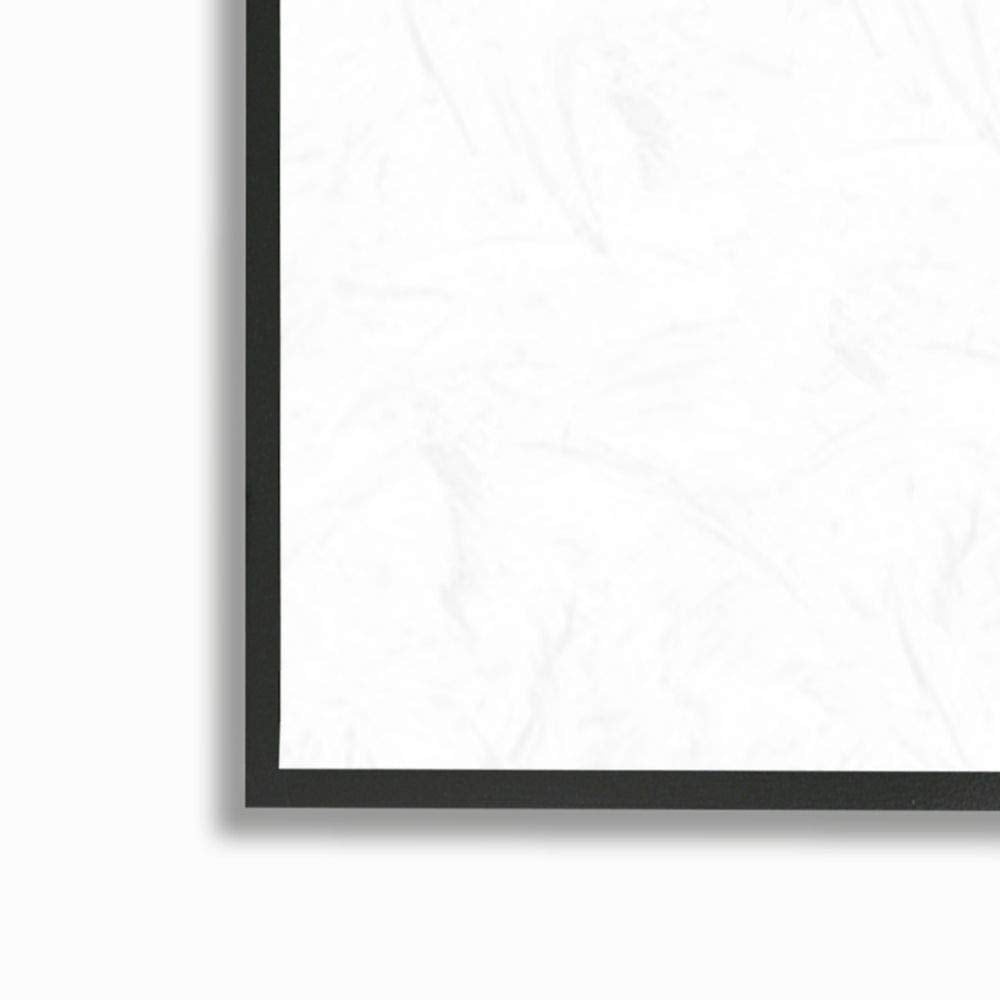 Stupell Industries Somewhere Over The Rainbow Watercolors Black Framed Wall Art, 24X30, Design By Artist Erica Billups