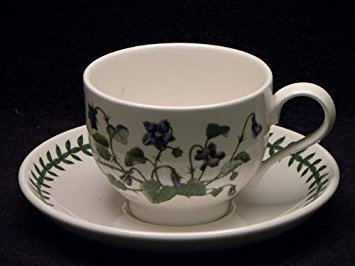 Portmeirion Botanic Garden Cup & Saucer Traditional Sweet Violet