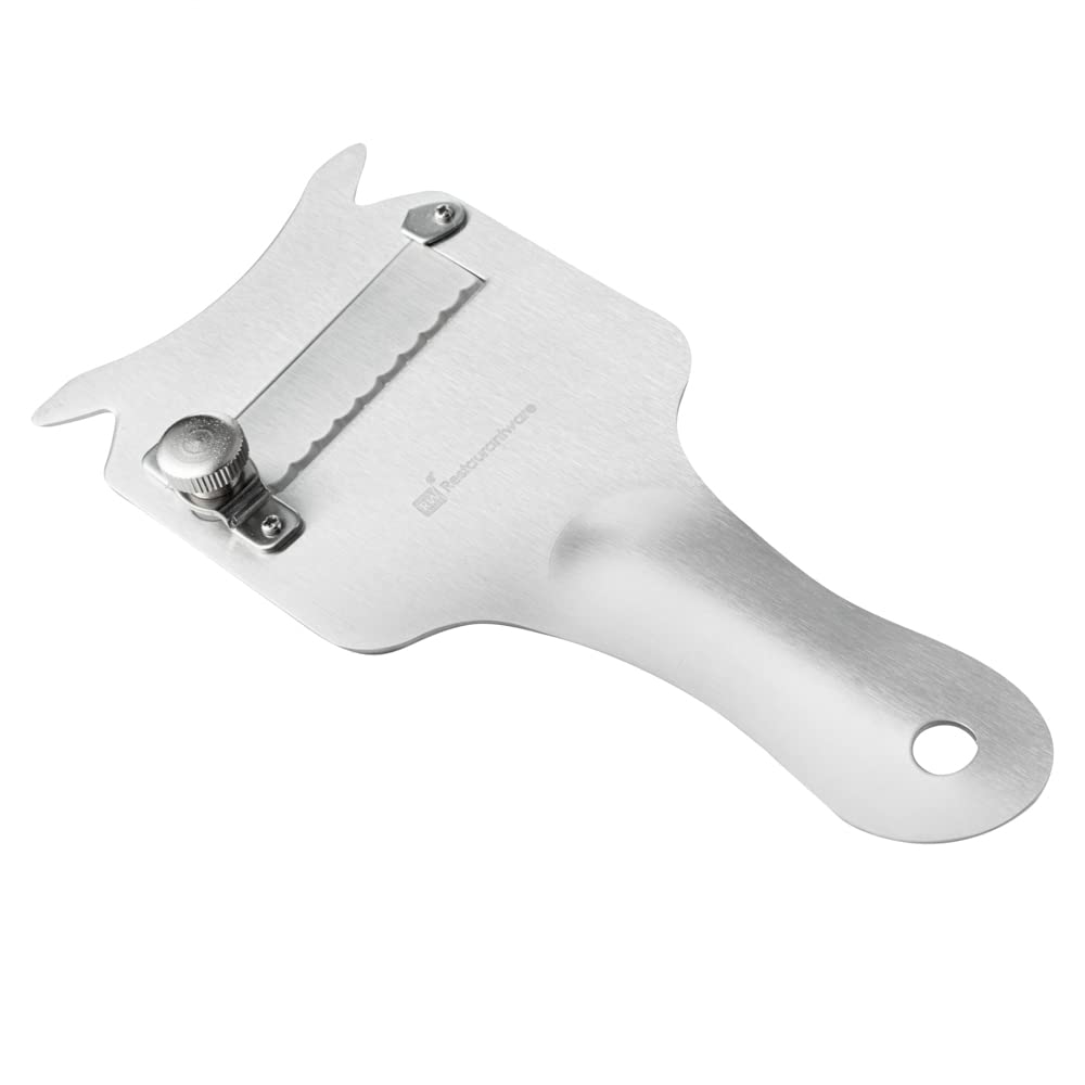 Restaurantware Met Lux 7.4 X 3.2 Inches Truffle Slicer 1 Adjustable Chocolate Shaver - Built-In Hanging Hole For Garlic & Vegeta