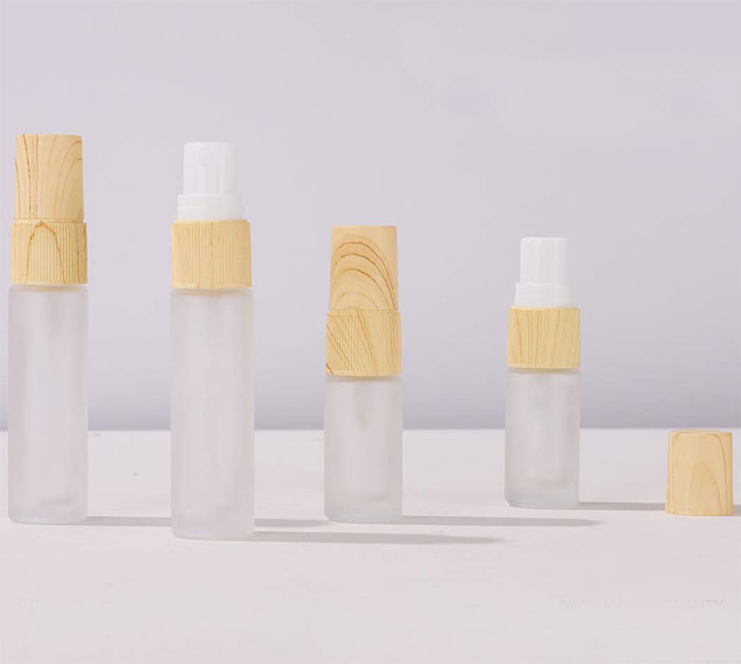 Zbfwmx 20 Pack Set 10Ml Protable Refill Bulk Atomizer Spray Travel Perfume Bottle Hydrating Empty Bottle (Texture Caps)