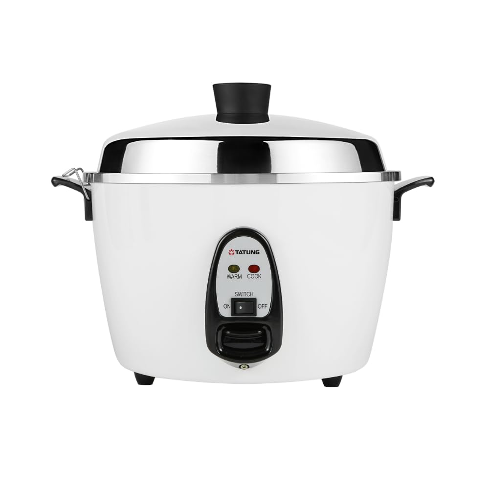 Tatung  TAC10G (SF)  10 Cup Rice Cooker  White Aluminum Cook Pot