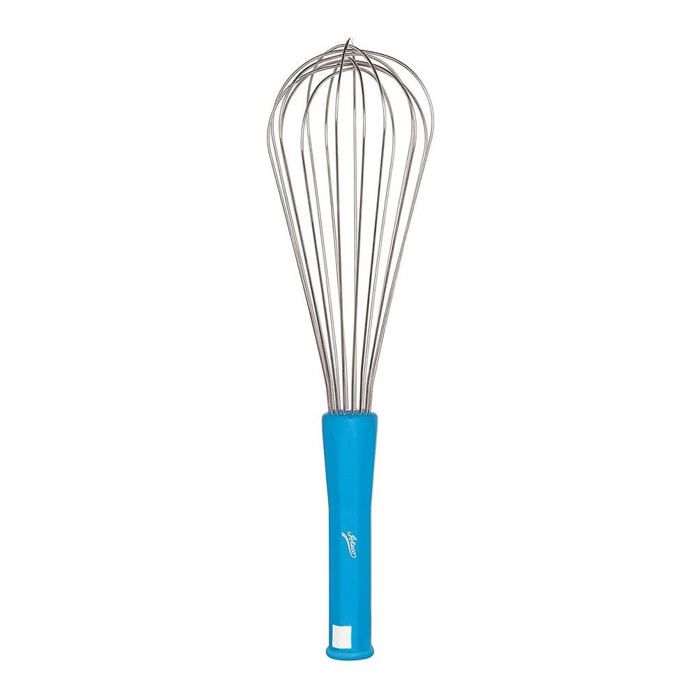 Ateco Professional 11.5-Inch Whisk, Stainless Steel Tines And Non-Slip Handle