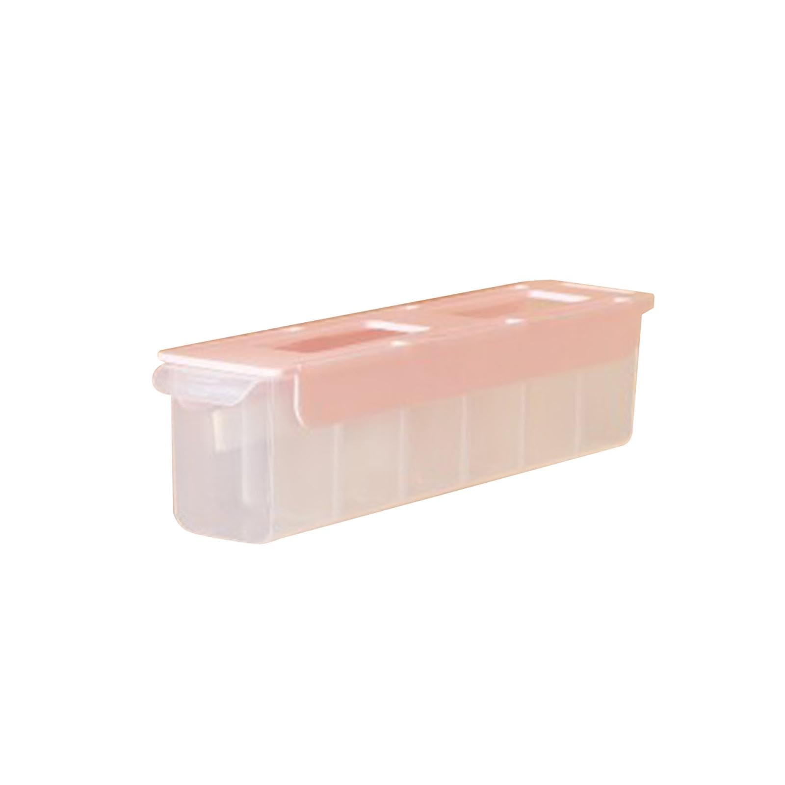 Calandis Underwear Drawer Storage Box With Compartments For Seasonings Spice Clothes Pink | Storage Boxes | Home Organization | 