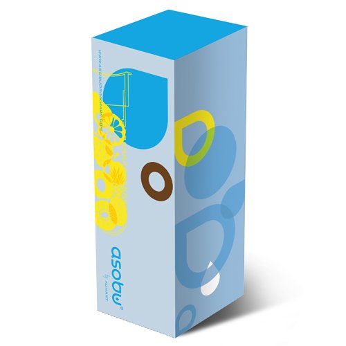 Asobu Revolutionary Pure Fruit Flavour 2 Go Water Infuser Bottle