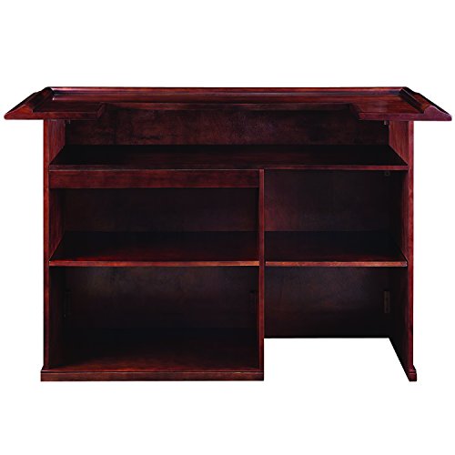Ram Game Room Dry Bar With Mini Fridge Pocket 72'' English Tudor