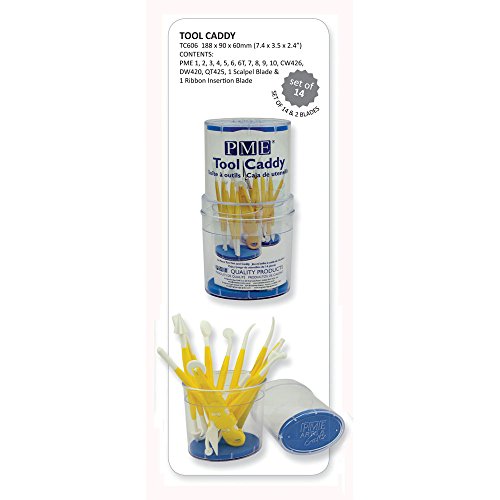 Pme Tool Caddy, For Cake Decorating, Set Of 14