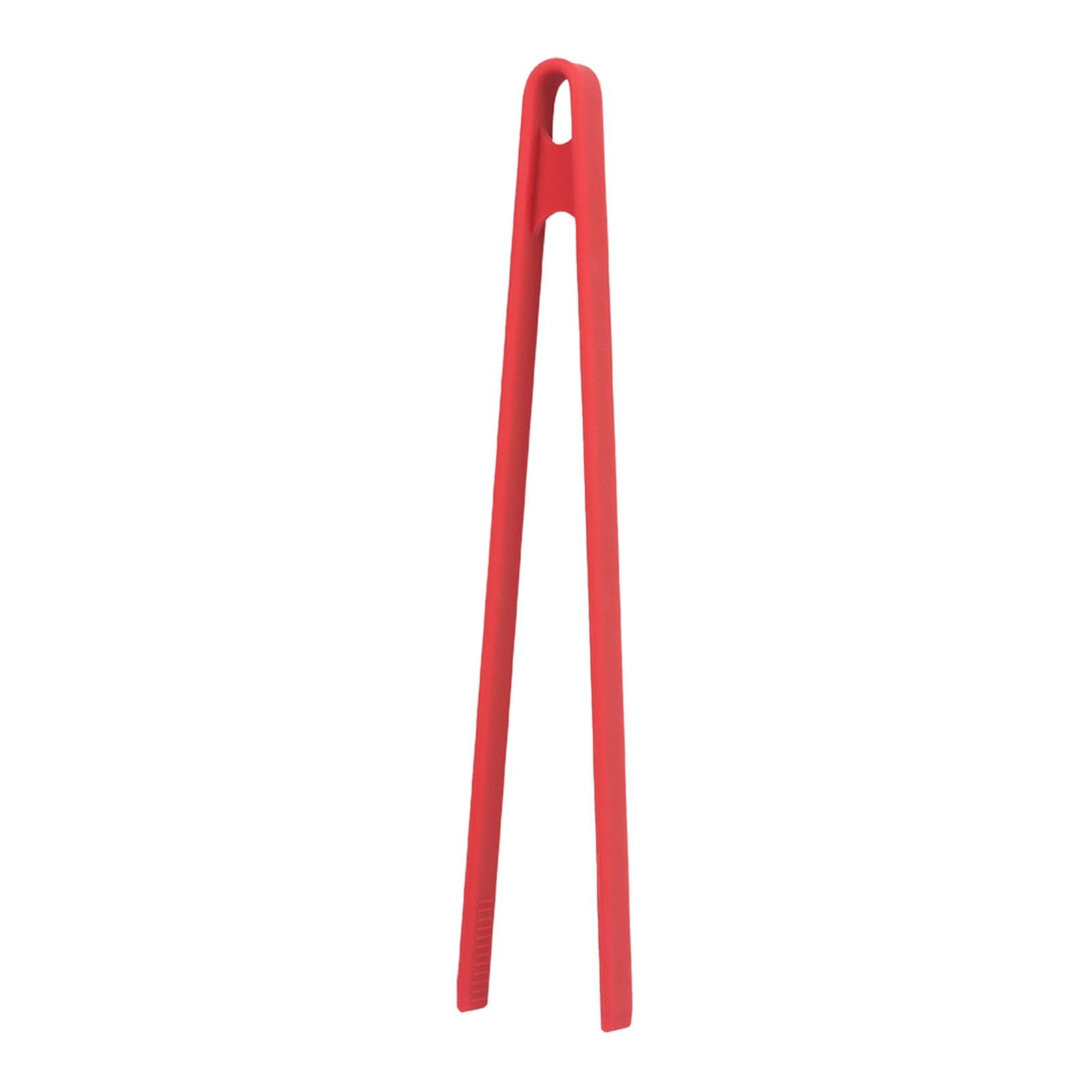 Ujeavette Outdoor Camping Bbq Tongs Serving Tongs For Food Restaurants Hotel Household Red