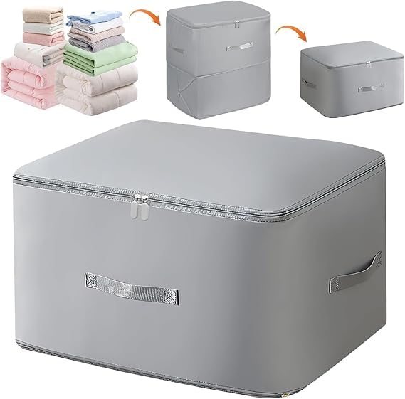 Abudit Ultra Space Saving Self Compression Organizer, Heavy Duty Moving Bags, Storage Tote For Space Saving, Self Compression Mo