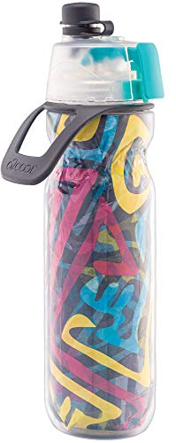 O2Cool Arcticsqueeze Insulated Mist 'N Sip Squeeze Bottle - 20 Ounce, Artist Four