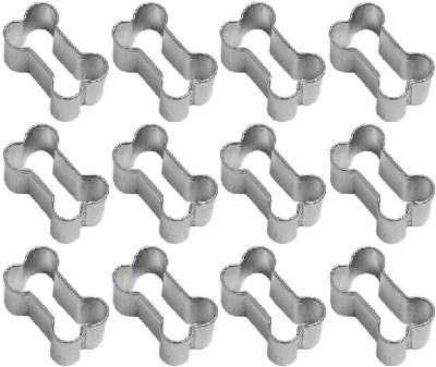 1 Dozen/12 Count Mini Dog Bone 1.5 Inch Cookie Cutters From The Cookie Cutter Shop - Tin Plated Steel Cookie Cutters