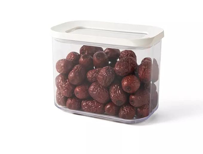 Bgvm Bpa Free Plastic Airtight Kitchen Pantry Organization, Clear Storage Container Food With For Organization & Storage, Flour,