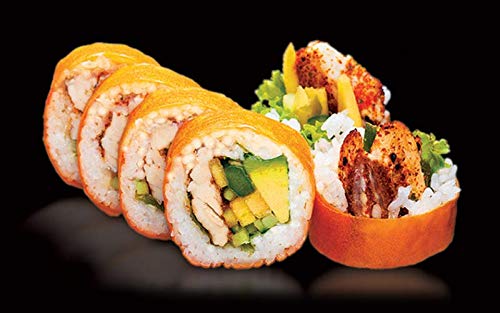 Happy Sales Hssm-Lgftmk, Japanese Sushi Roll Maker Rice Mold Bento Accessories Tools Kitchen Tools, Large Futomaki Mold