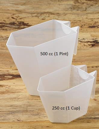 2 Cup (1 Pint | 16 Oz. | 500 Ml) Scoop For Measuring Coffee, Pet Food, Grains, Protein, Spices And Other Dry Goods (Pack Of 1)