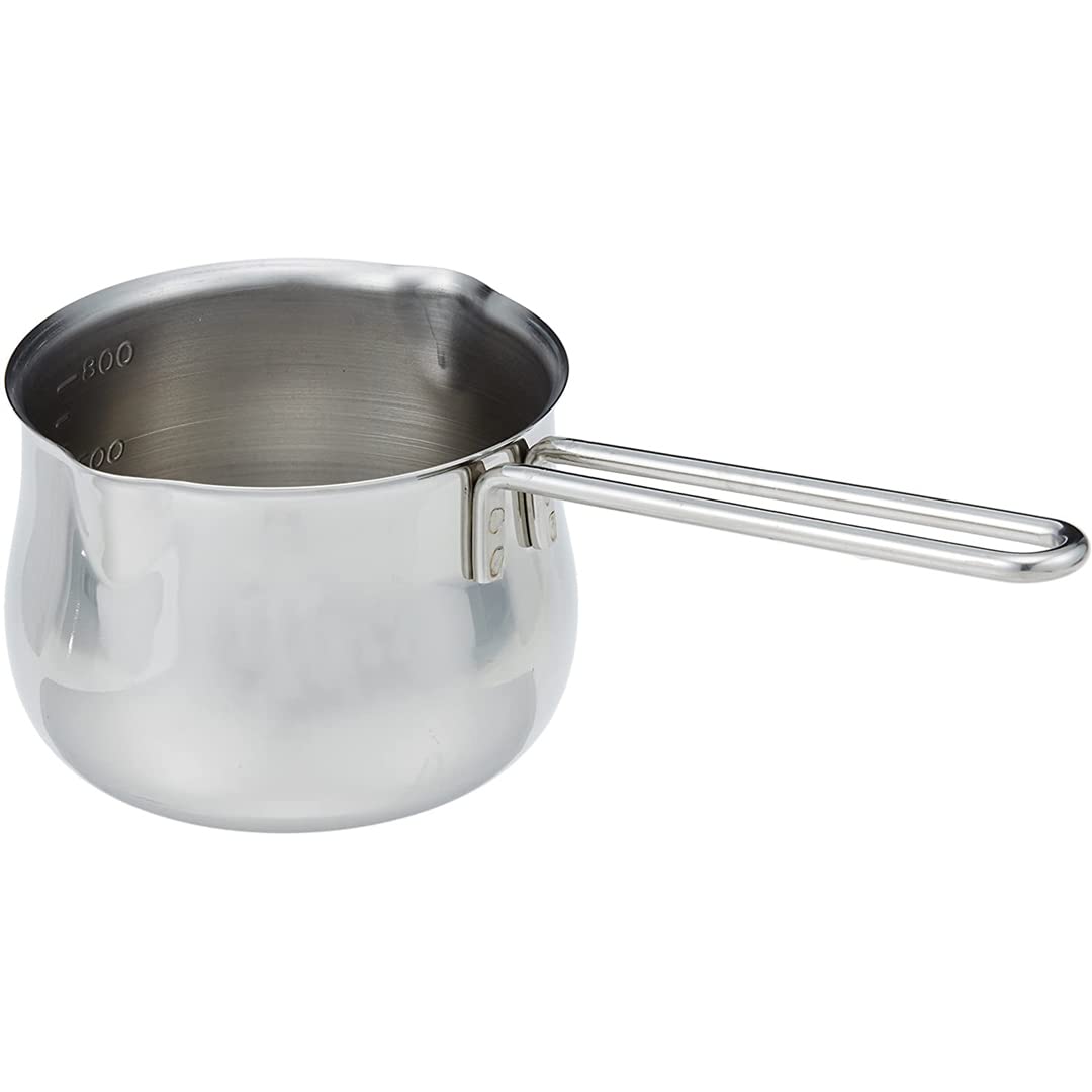 Tikusan Saucepan, Stainless Steel Milk Pan Made In Japan, Butter Warmer Measuring Pan Sauce With Heatproof Handle, Chocolate Mel