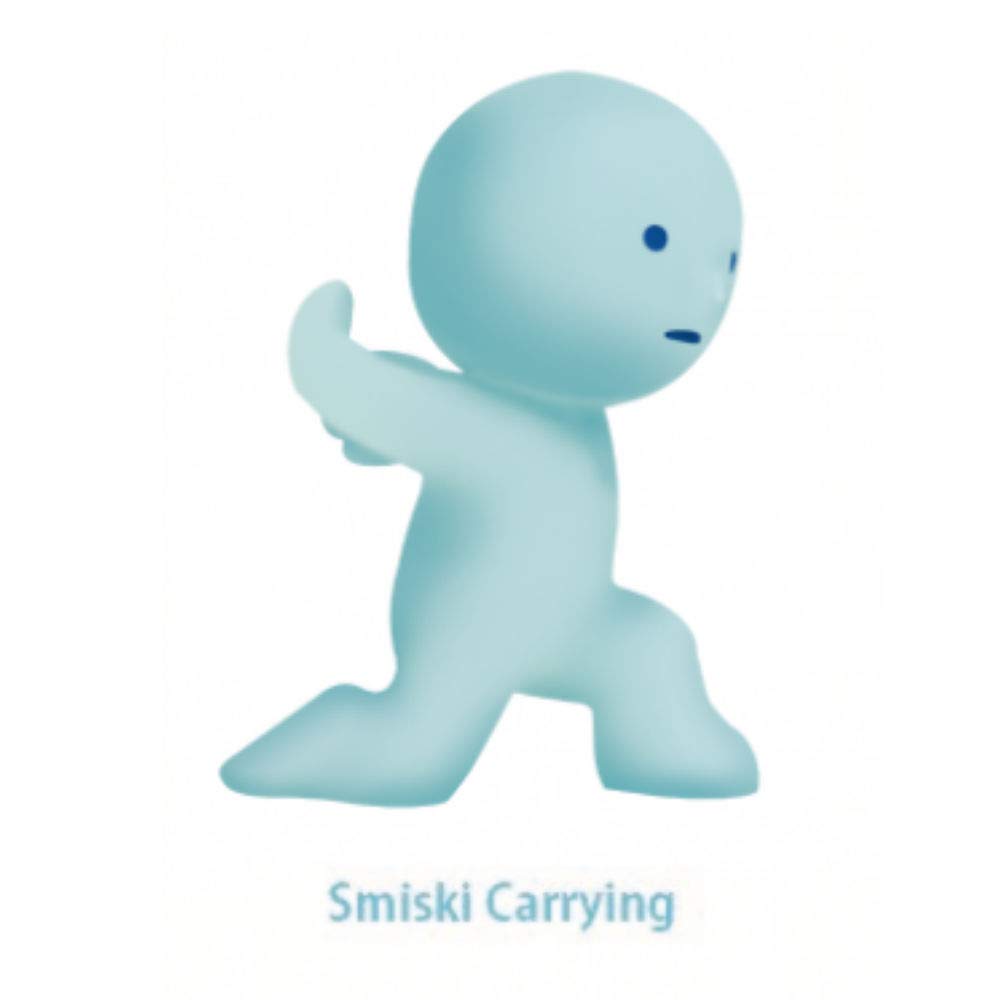 Dreams Smiski Glow In The Dark Mini Figure Toothbrush Stand (Carrying)