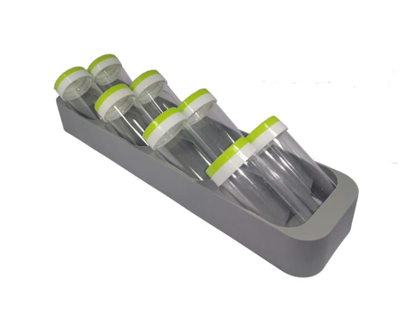 Kunya Spice Bottle Organizer, Durable NonSlip Base Kitchen Utensils Multifunctional Seasoning Jar Holder For Kitchen For Drawers