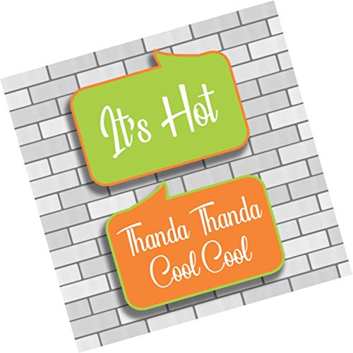 PartyStuff Summer Theme Props  Summer Speech Bubbles (2 Cards)