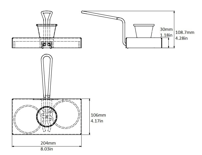 Rattleware Stainless Steel Egg Rings - Commercial-Grade, Even Cooking, Heat-Resistant Handle, Ideal For Frying Eggs - Durable &